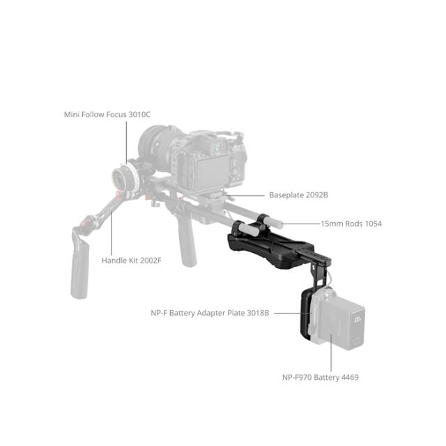 SMALLRIG 5153 UNIVERSAL SHOULDER PAD