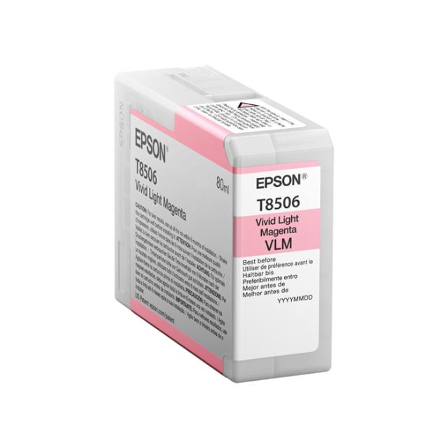 EPSON T85060N VIVID LIGHT MAGENTA FOR P800 80ML