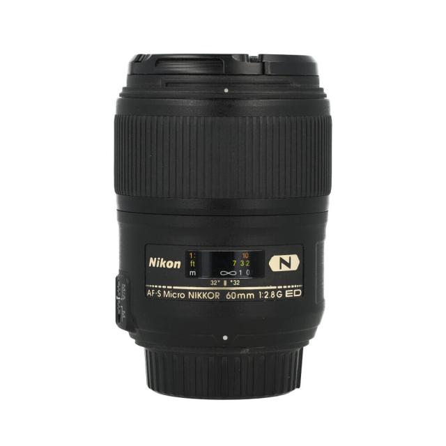 NIKON LENS AF-S 60 2,8 G ED MICRO (2) USED