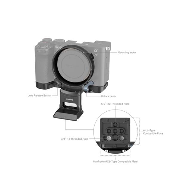 SMALLRIG 4570 HORIZONTAL/VERTICAL MOUNT A7C II