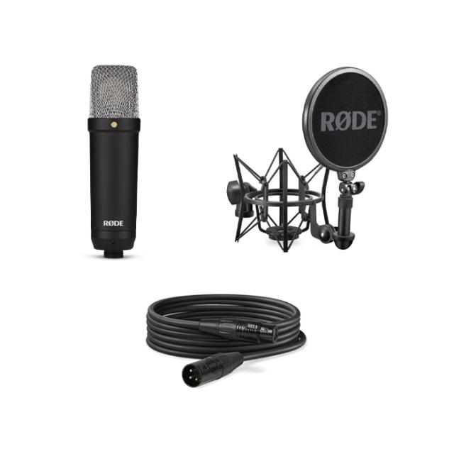 RØDE NT1 KIT W.SMR SHOCKMOUNT BLACK