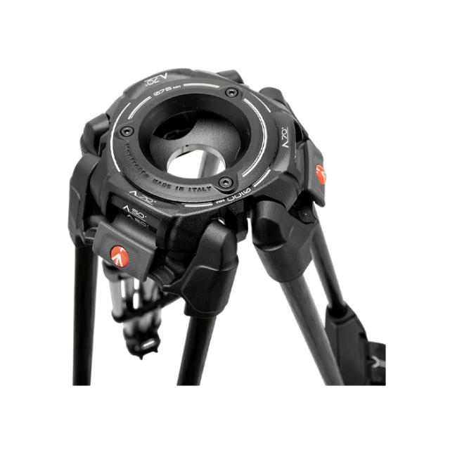 MANFROTTO 645 FAST TWIN MS CARBON VIDEO TRIPOD