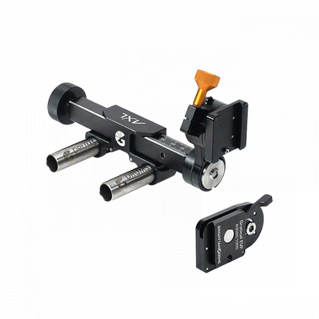 BRIGHT TANGERINE AXL EVF MOUNT(ZACUTO) - BASE KIT