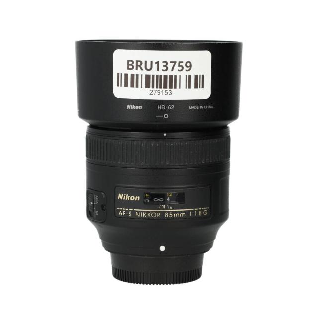 NIKON LENS AF-S 85 1,8 G (2) USED