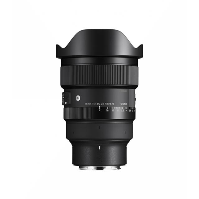 SIGMA ART 15MM F/1.4 DG DN FISHEYE FOR E-MOUNT