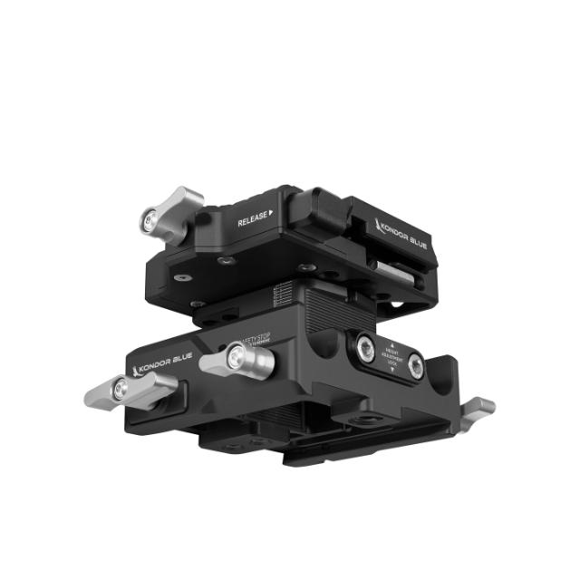 Kondor Blue 501 Adjustable Baseplate Arca QR Black