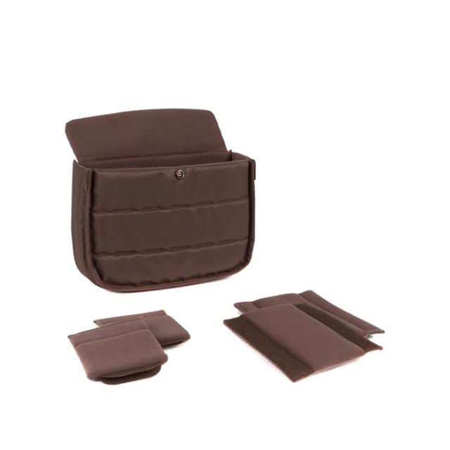 BILLINGHAM HADLEY SMALL - BURGUNDY/CHOCOLATE