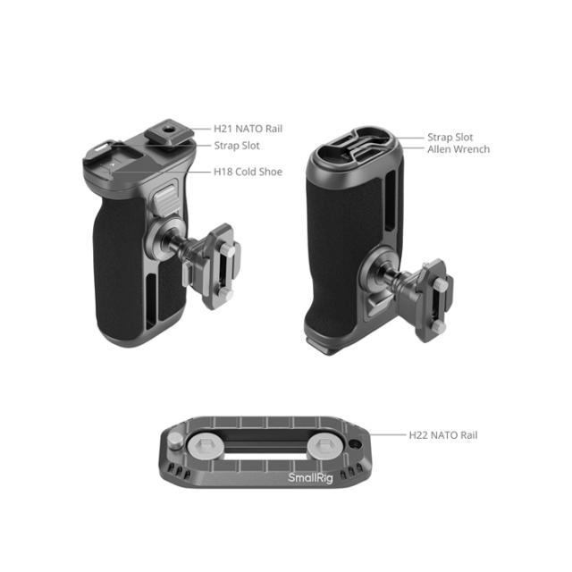 SMALLRIG S4485 HAWKLOCK H21 ROTATING SIDE HANDLE