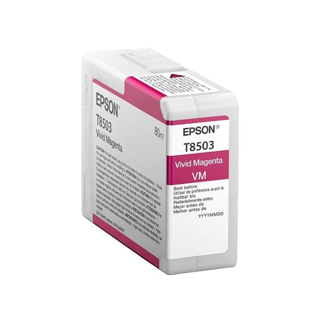 EPSON* T85030N VIVID MAGENTA FOR P800 - 80ML