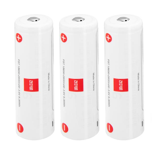 ZHIYUN BATTERY 18650 2600MAH CRANE 3/3S 3 PACK