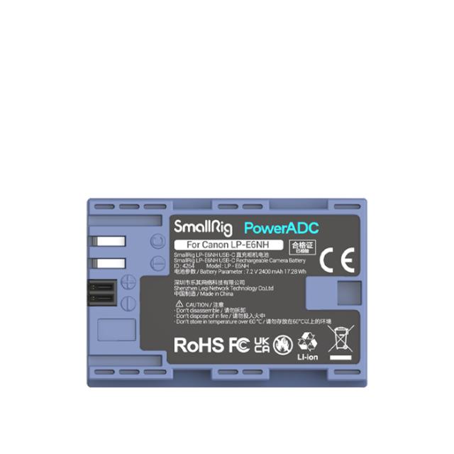 SMALLRIG 4264 BATTERY USB-C RECHARGEABLE LP-E6NH