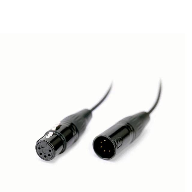 APUTURE ACTIVE USB-C TO 5 PIN DMX IN & OUT ADAPTER