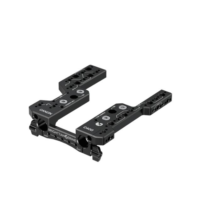 BRIGHT TANGERINE CANON C400 TOP PLATE MKII