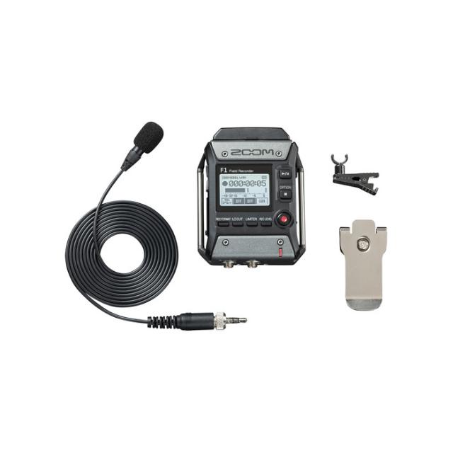 ZOOM F1 FIELD RECORDER LAVALIERE PACK