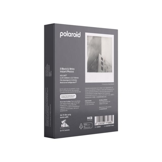 POLAROID B&W FILM FOR SX-70