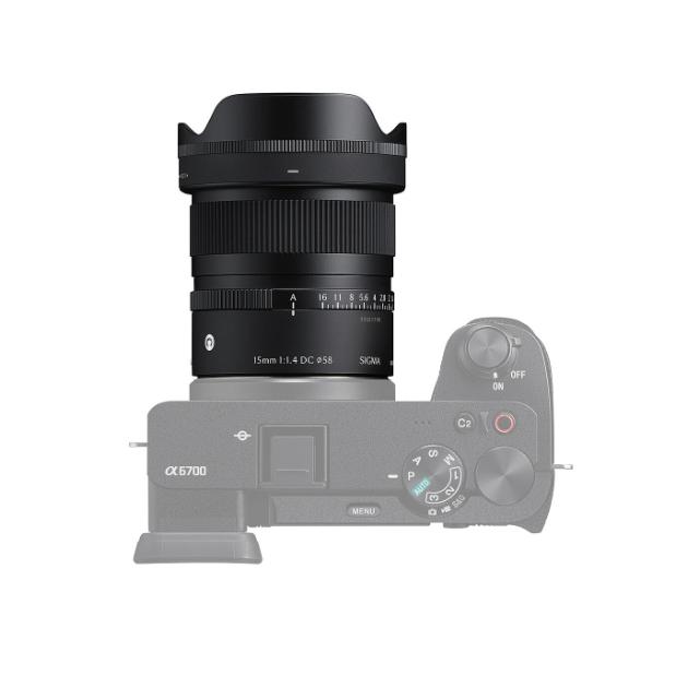 SIGMA 15MM F/1.4 DC CONTEMPORARY FOR E-MOUNT