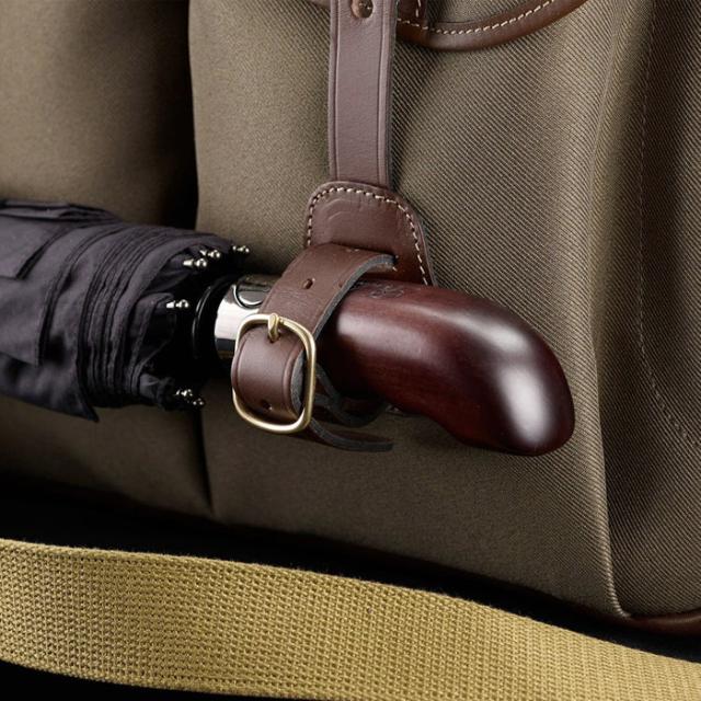 BILLINGHAM THOMAS BRIEF CASE - SAGE FIBRENYTE/CHOC