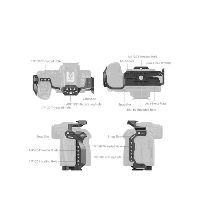 SMALLRIG 4978 CAGE FOR CANON R5 II