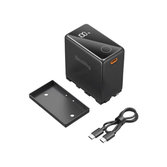 SMALLRIG 4469 BATT USB-C RECHARGABLE NP-F970 BLACK