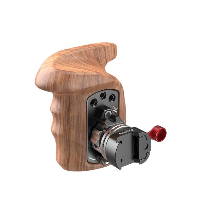 SMALLRIG 2117 RIGHT SIDE WOODEN GRIP W/ NATO MOUNT