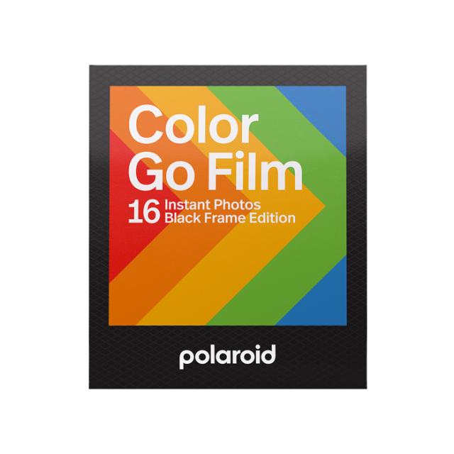 POLAROID GO FILM DOUBLE PACK 16 PHOTO BLACK FRAME