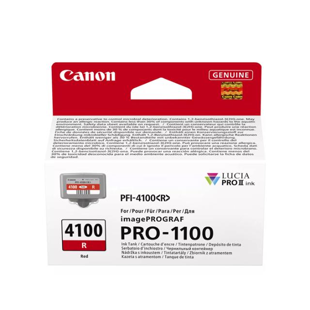 CANON INK PFI-4100 RED PRO-1100