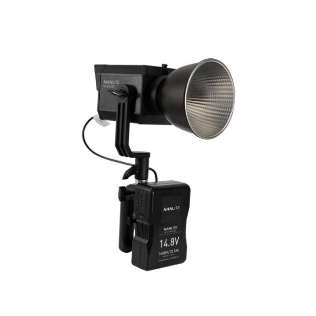 NANLITE V-MOUNT BATTERY GRIP WITH XLR CONNECTOR