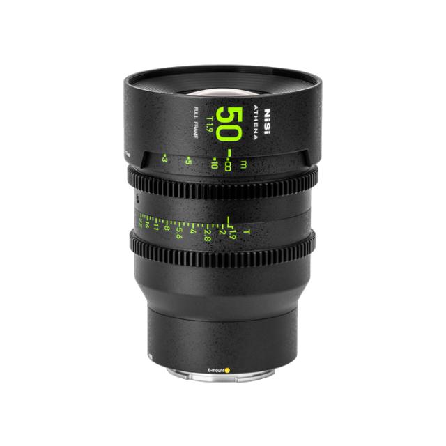 NISI CINE ATHENA 50MM T1.9 E-MOUNT W/O DROP-IN