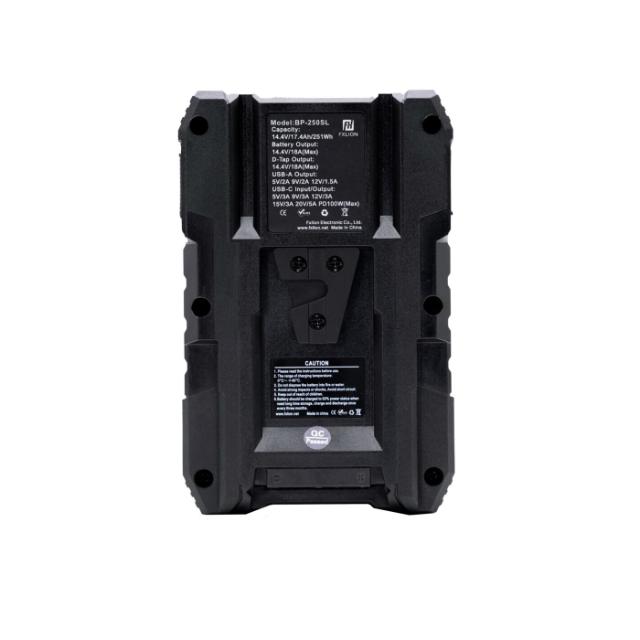 FXL Nexus BP-250SL Smart V-Mount Battery