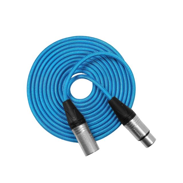 KONDOR BLUE MALE XLR TO FEMALE XLR , 300CM