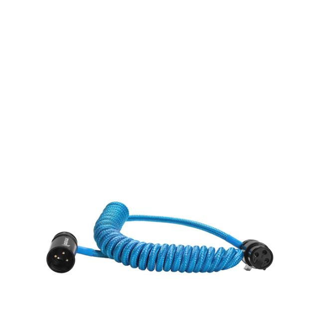 KONDOR BLUE COIL. LOW PROF RIGHT ANGLE XLR 30-60CM