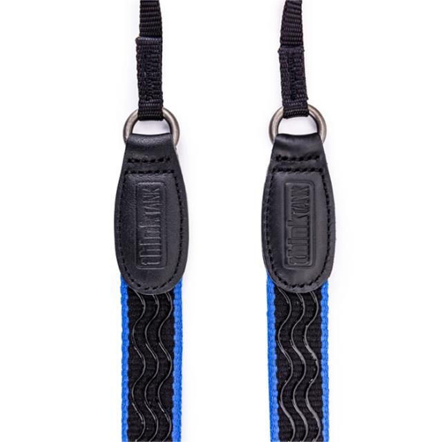 THINK TANK CAMERA STRAP/BLUE V2.0, BLACK/BLUE