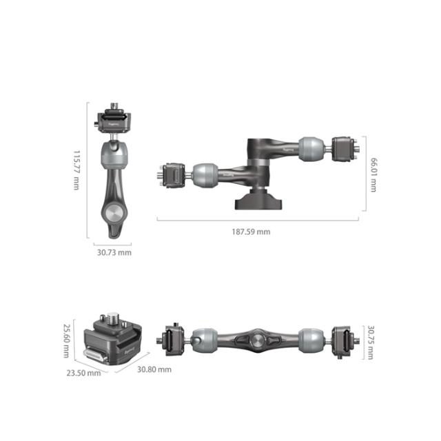 SMALLRIG S4490 HAWKLOCK ROSETTE MAGIC ARM 7