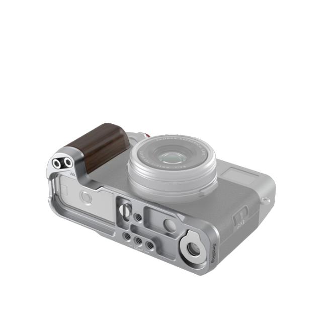 SMALLRIG 4804 WOODEN L-SHAPE GRIP X100VI SILVER