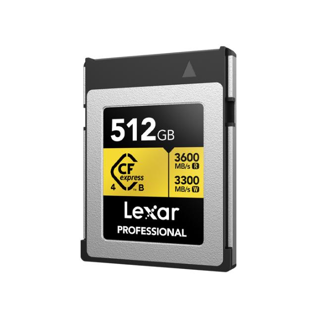 LEXAR CFEXPRESS PRO  512GB TYPE-B R3600/W3300