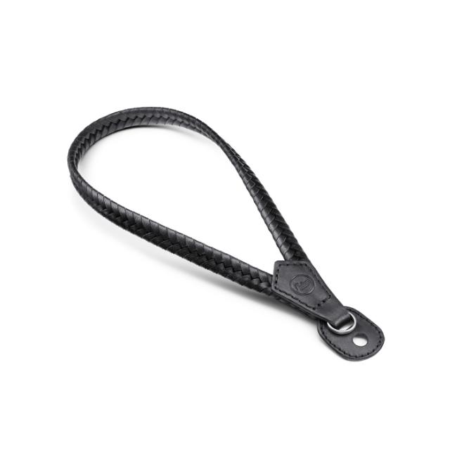 LEICA WRIST STRAP LEATHER BRAIDED BLACK