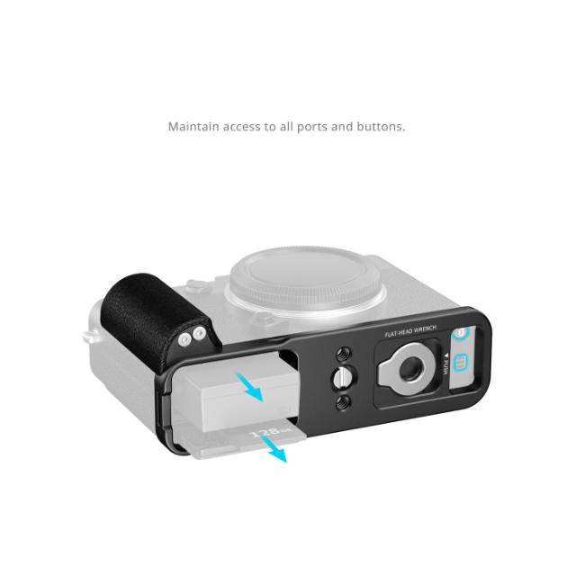 SmallRig 5448 L-Shaped Mount Plate for Fuji X-E5