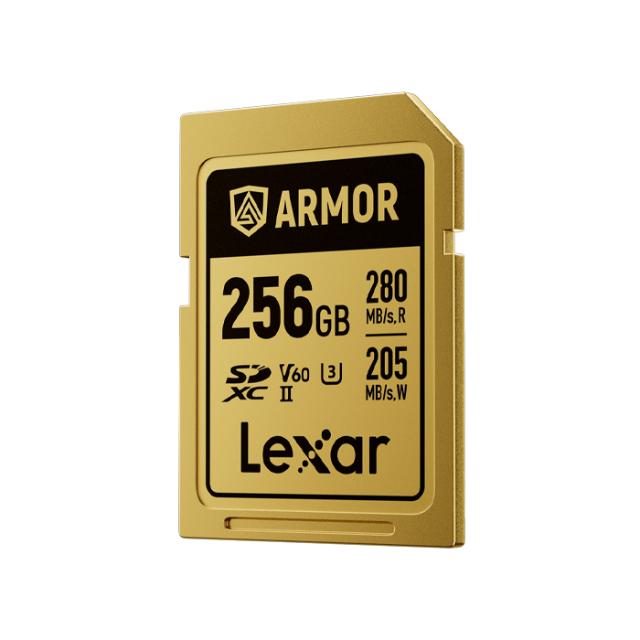 LEXAR SD 256GB U3 V60 UHS-II R280/W210 ARMOR