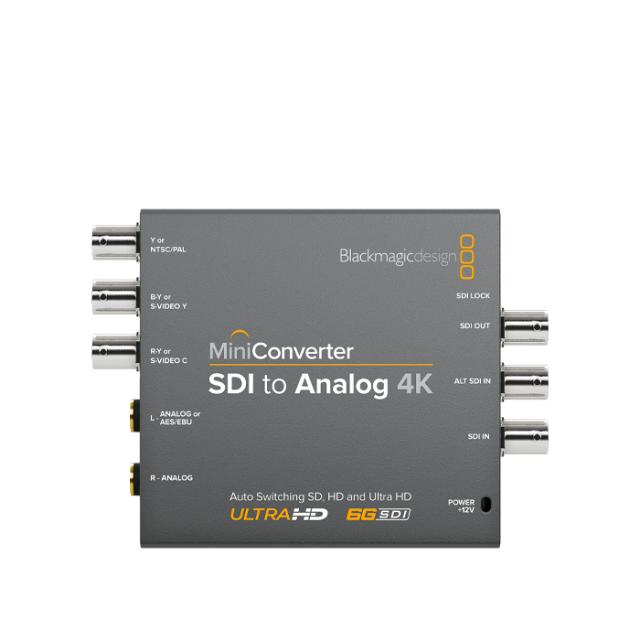 BLACKMAGIC MINI CONVERTER SDI TO ANALOG 4K