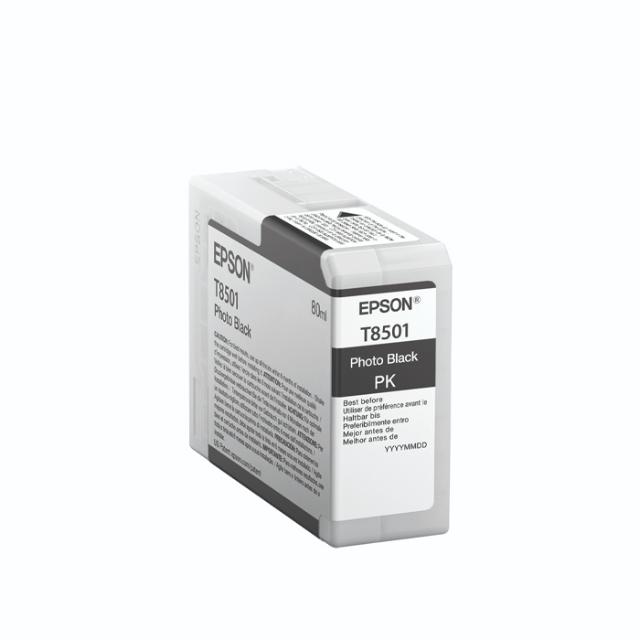 EPSON T8501 PHOTO BLACK FOR P800 80ML