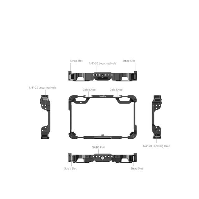 SMALLRIG 5030 MONITOR CAGE KIT SHINOBI II