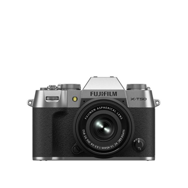 FUJI X-T50 KIT 15-45MM SILVER