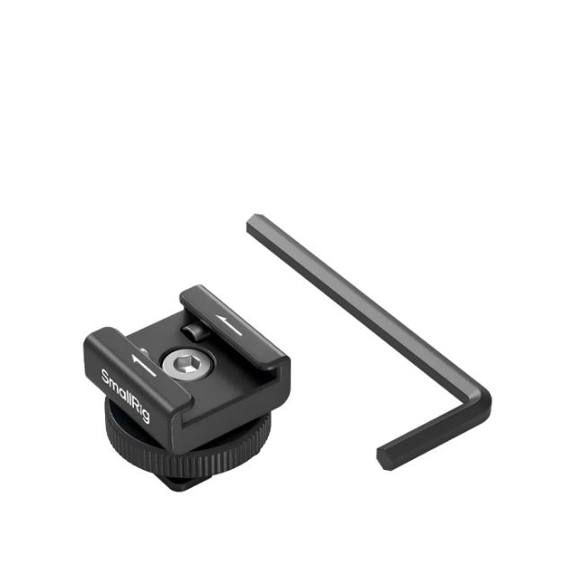 SMALLRIG 4822 WIRELESS MIC SUPPORT WITH COLD SHOE