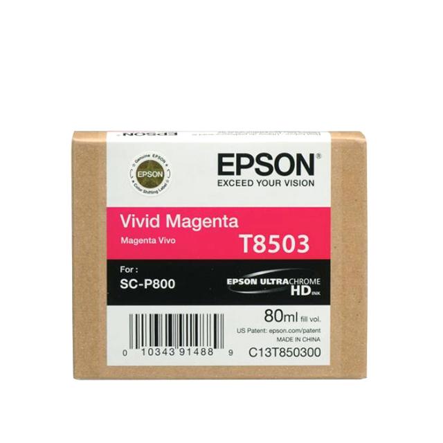 EPSON* T85030N VIVID MAGENTA FOR P800 - 80ML