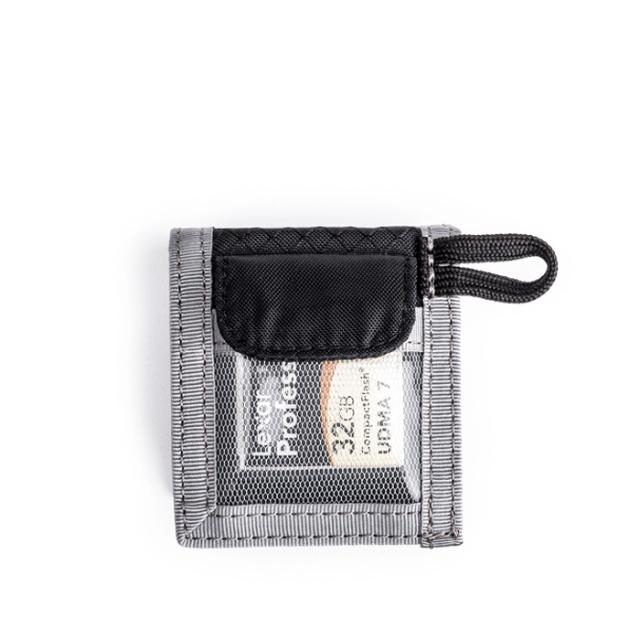 THINK TANK CF/SD + BATTERY WALLET, BLACK/GREY //