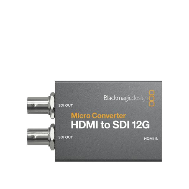 BLACKMAGIC MICRO CONVERTER HDMI TIL SDI 12G PSU