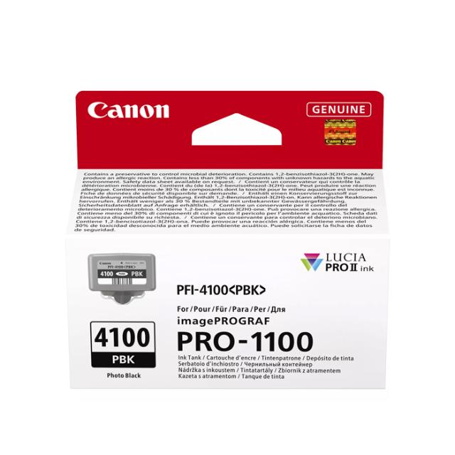 CANON INK PFI-4100 PHOTO BLACK PRO-1100