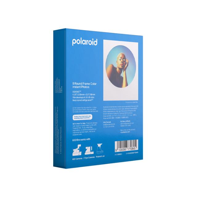 POLAROID COLOR FILM FOR 600 ROUND FRAME