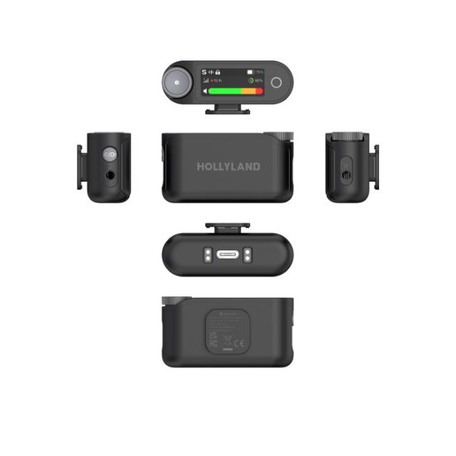 Hollyland LARK MAX 2 Ultimate Combo with OWS Monit