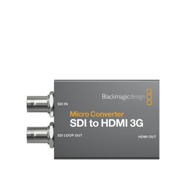 BLACKMAGIC MICRO CONVERTER SDI TIL HDMI 3G PSU